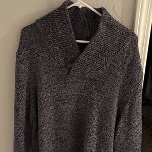 Banana Republic Men's Turtleneck Sweater in Gray